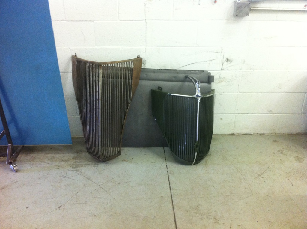 1936 Ford Roadster grills