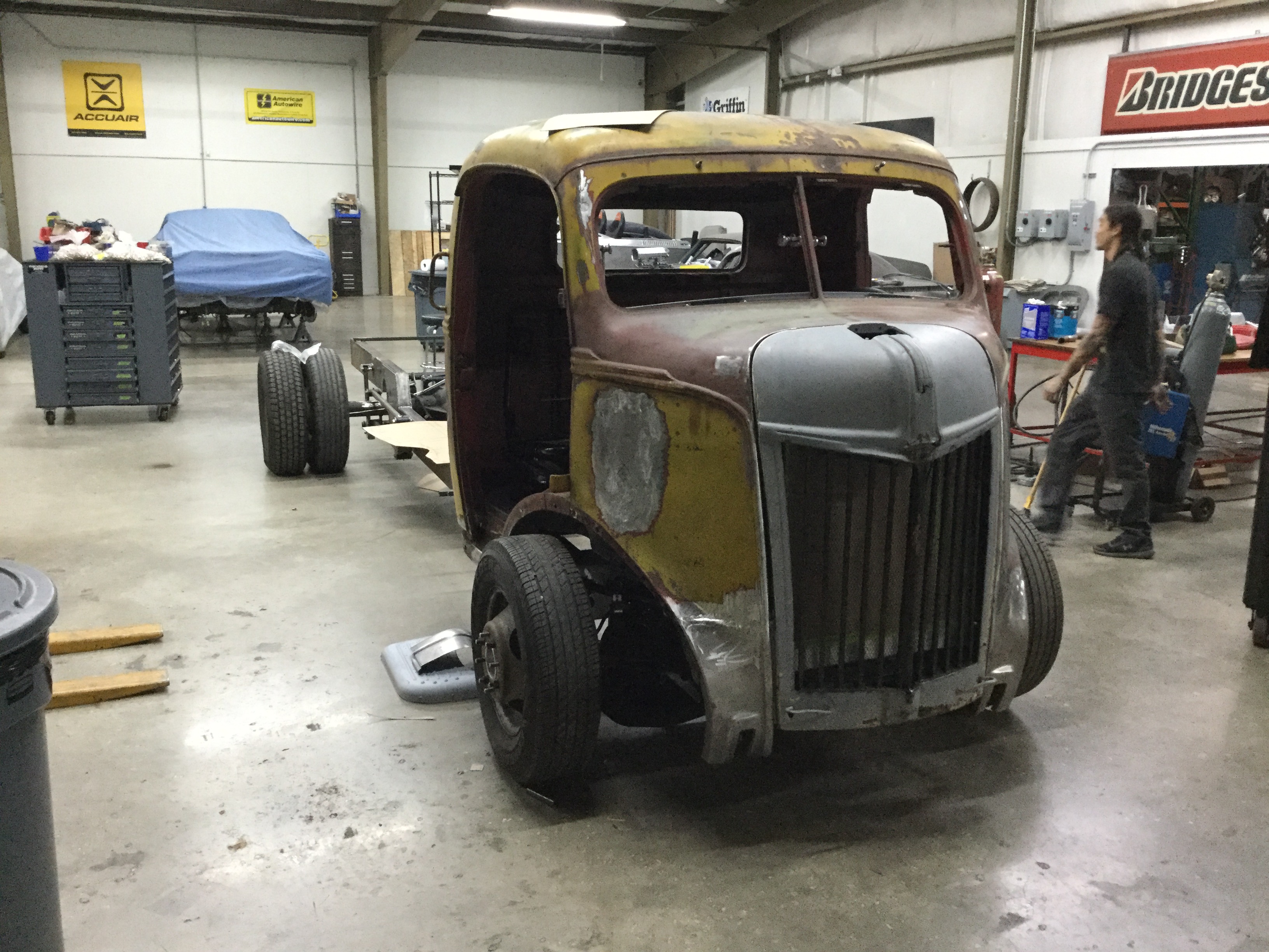 1941 Ford COE front profile