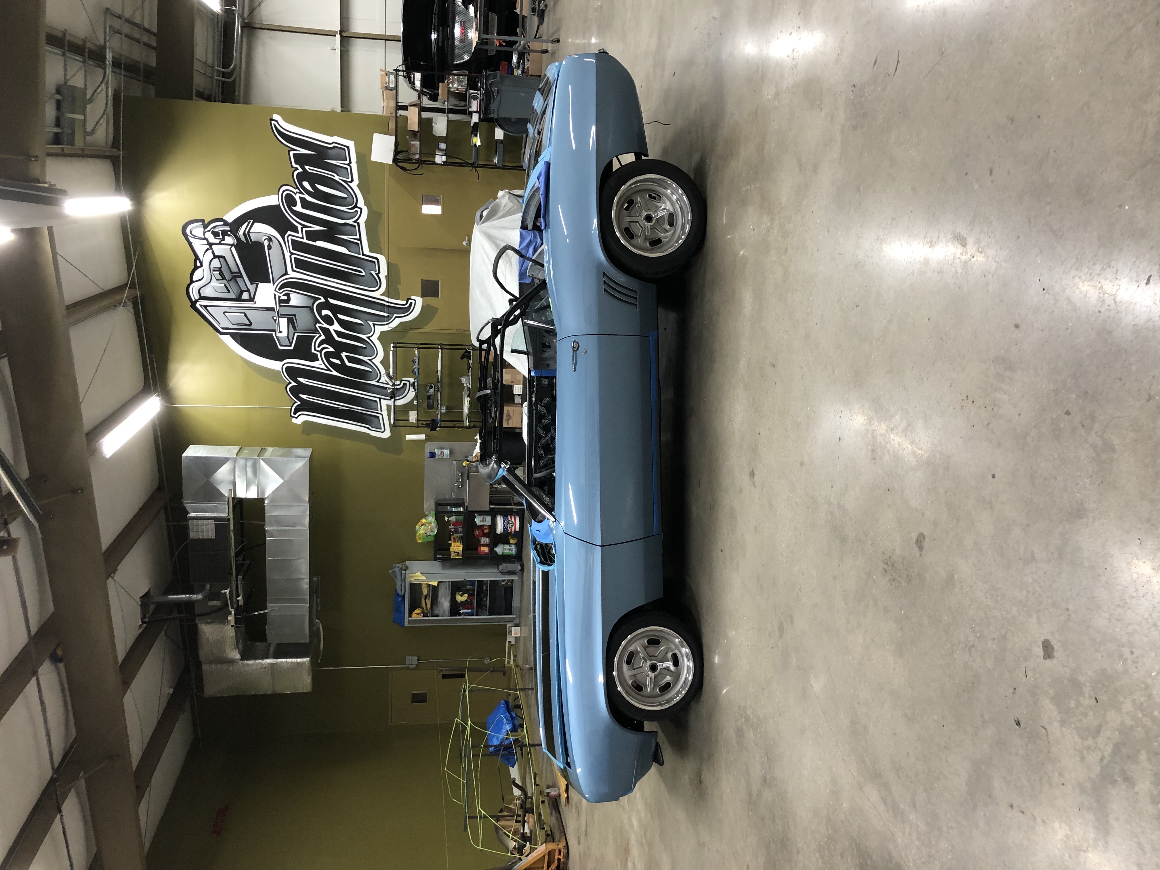 1969 Camaro Convertible side view