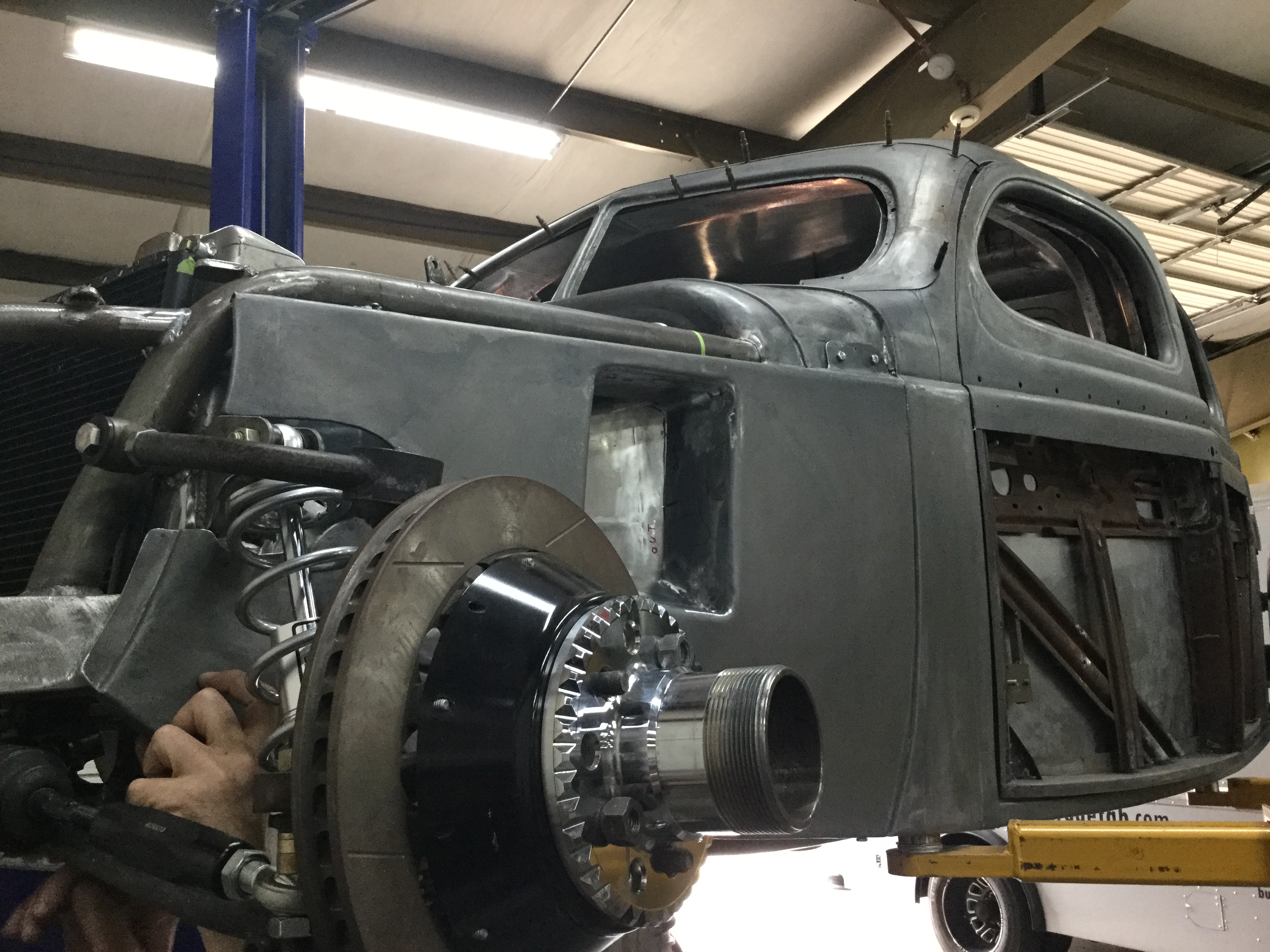 Front driver's view of Gary's 1939 Dodge